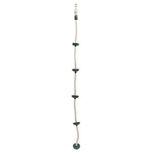 Swing Slide Climb 2100mm Climbing Rope With Plastic Footholds
