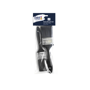 Paint Partner Synthetic 38mm / 50mm Paint Brush Set 2pc