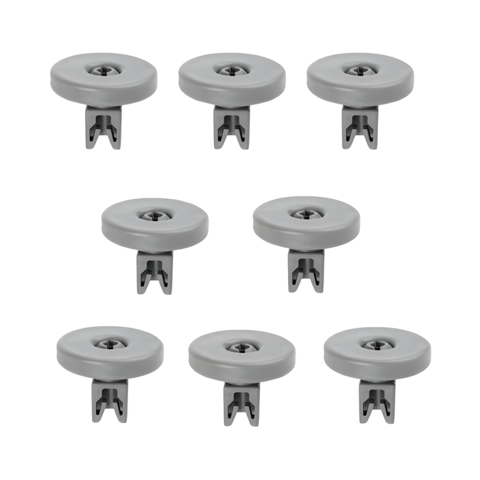 Aeg Dishlex Electrolux Westinghouse Dishwasher Lower Rack Wheels (8 Pack)
