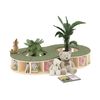 Jooyes Puzzle Series Double Circle Seating Bench Set