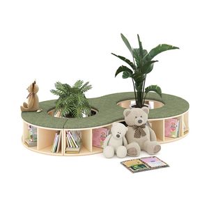 Jooyes Puzzle Series Double Circle Seating Bench Set