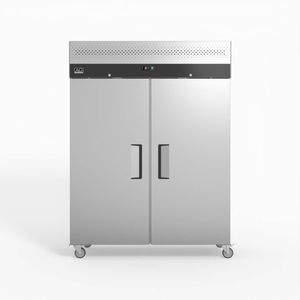 AG 1300 Litre Upright Double Stainless Steel Door Fridge