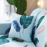 Advwin 1-seat Stretch Sofa Cover Slipcover Couch Chair Protector Lounge Recliner Blue