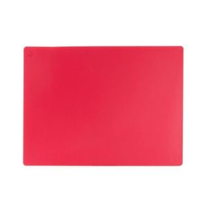 Star Group Polyethylene Cutting Board Red GN 1/1 - 325x530x20mm HACCP
