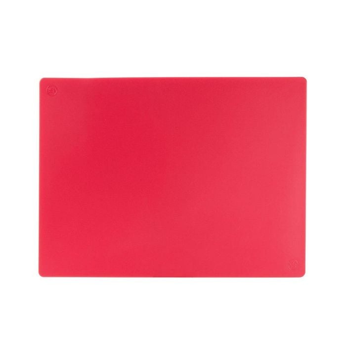 Star Group Polyethylene Cutting Board Red GN 1/1 - 325x530x20mm HACCP