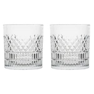 2x 6pc Porto Addison Soda Lime Glass Tumblers Drinkware Set 280ml Clear