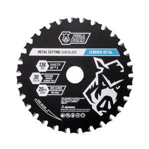 Full Boar 136mm 30T Ferrous Metal Circular Saw Blade FBCSB136-30MC