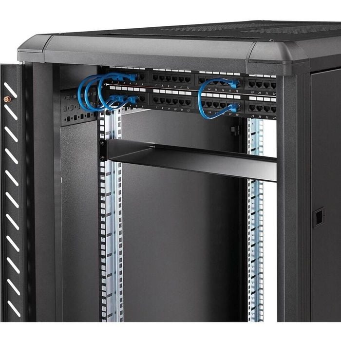 StarTech.com 1U Server Rack Cabinet Shelf - Fixed 7" Deep Cantilever Rackmount Tray for 19" Data/AV/Network
