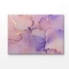 Purple & Gold Color Abstract Print 100% Australian Made 120x90cm (Stretched Canvas)