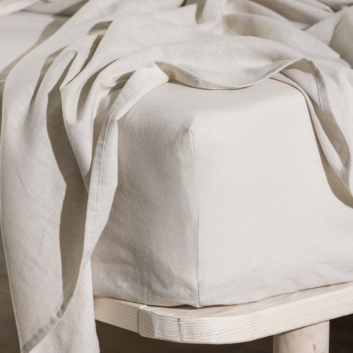 Ecology Dream Fitted Sheet Size King Stone Bedding