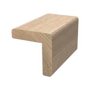 30 x 30mm 2.4m Tasmanian Oak Edging Round External Corner