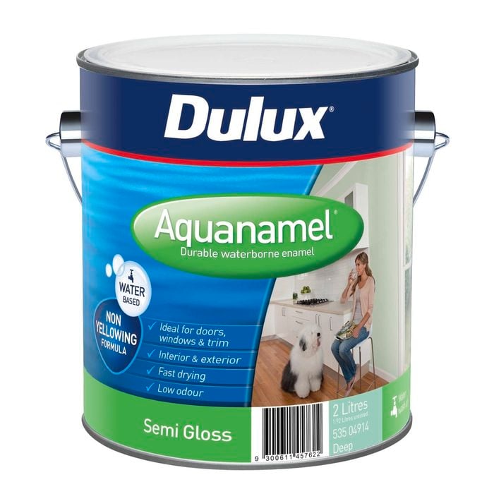Dulux Aquanamel 2L Deep Base Semi Gloss
