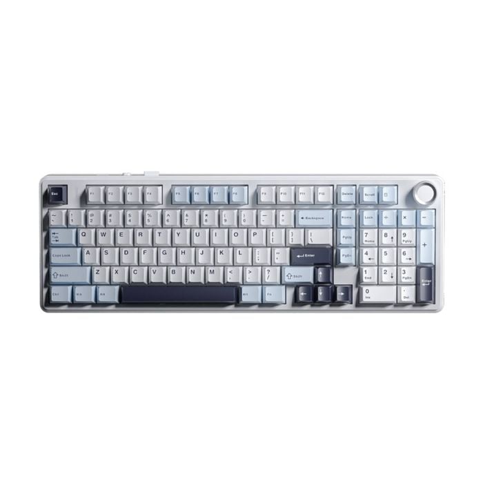 AULA F99 PRO Customizable Tri-Mode Gasket Mechanical Keyboard LB/WH/BP