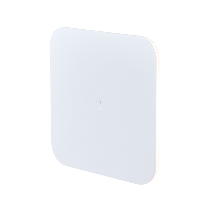 Jackson Link Matte White Square Wall Light