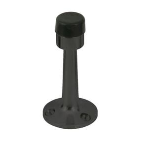 Lockwood Black Matte Nero Wall Mounted Door Stopper