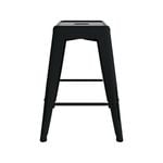 Marquee Black Metal Bar Stool