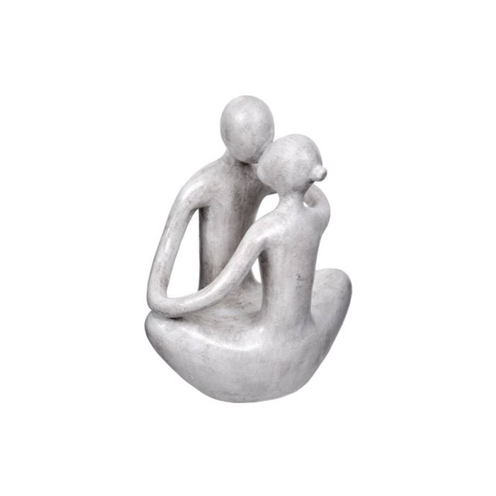 Amalfi How I Love Thee Sculpture Cream 21x24cm
