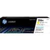Hp 206a Yellow Toner Cartridge  1250 Pages  Yield