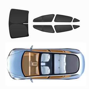 Tesla Model 3 Sunshade Side Rear Windows Windshield Camping Privacy Protection Set of 7