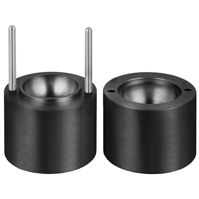 Vevor 6cm Ice Ball Press Black With Tong And Drip Tray For Whiskey Cocktail Scot On Party Holiday