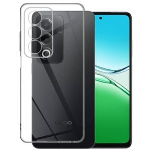 MEZON OPPO A5 4G Slim Clear TPU Gel Back Case Wireless Charging Compatible