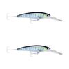 2x Rapala 18cm X Rap Magnum 40 Deep Diving Trolling Lures - HD Wahoo UV