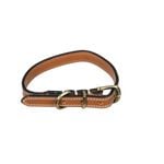 Happy Tails Small Faux Leather Dog Collar