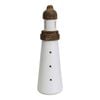 LVD Timber 28cm Hamptons Light House Sculpture Decor - White