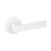 Delf Matte White Barcelona Dummy Lever Set