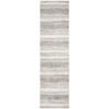 The Rug Connection Odi 77 Silver 500x80cm - Extra Large Runner Pet Friendly Indoor Rug