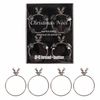 Bread and Butter Stag Head Napkin Ring Twin Pack Kit