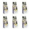 6x 2pc Glass & Co Oil and Vinegar Dispenser Set 300ml Silver/Clear