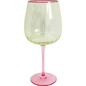 LVD Wine Glass Barware/Drinkware Decor 600ml - Prickly Pear