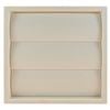 Haron International 140 x 140mm White Open/Close Plastic Wall Vent