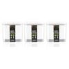 3x Lemon & Lime 1.75L Keep Fresh Food Container Rectangle