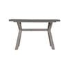 Stony 130cm Hall Entrance Console Table with Concrete Top - Grey