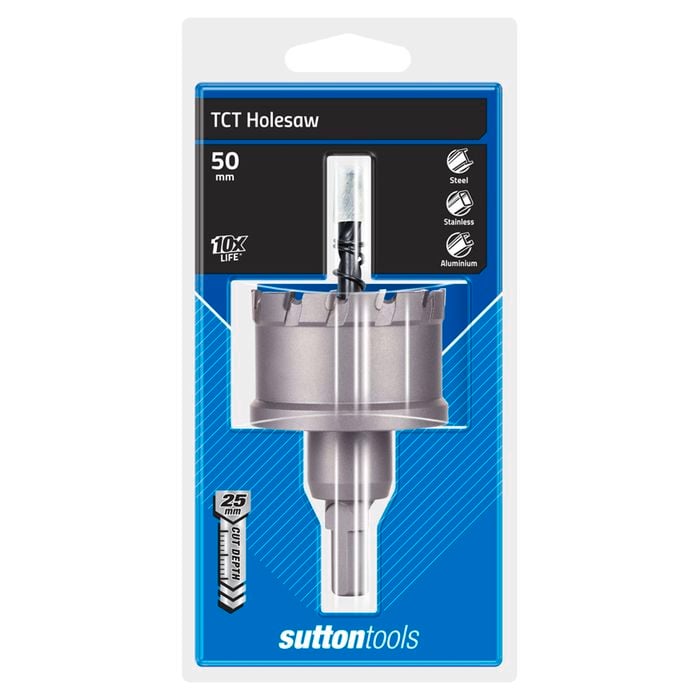 Sutton Tools 50mm TCT Holesaw