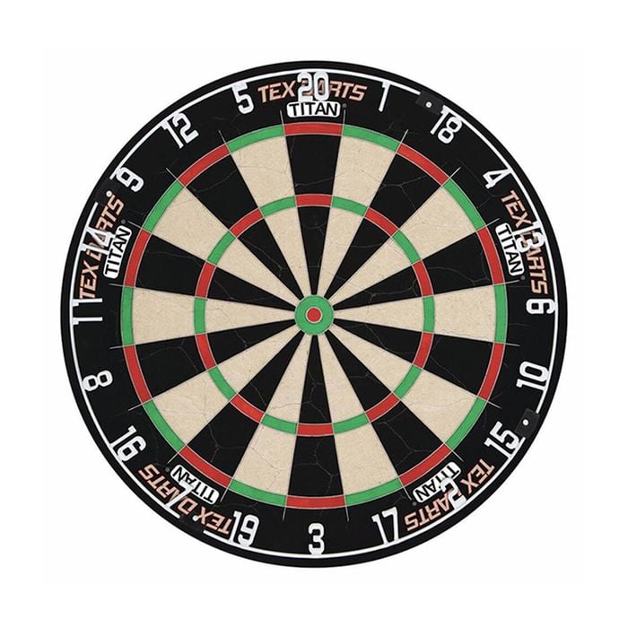 Titan TEX 45.5cm Dartboard Family Board Sports Game