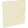 ProtectorAl 300-1200w x 300-1200h Primrose Mosaic Unframed Solid Aluminium Decorative Panel 