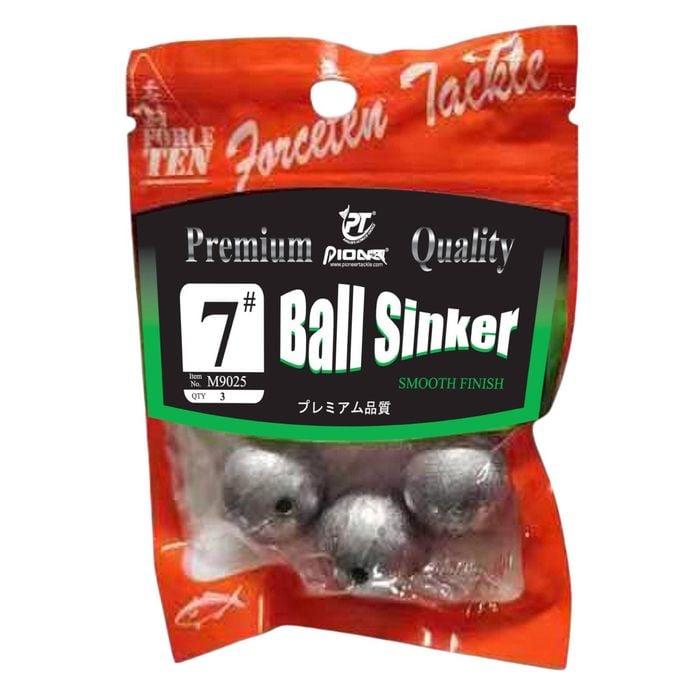 Forceten Ball Sinker 7 Qty 3
