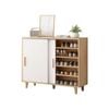Foret 80cm Shoe Cabinet Shoe Rack Organiser Sideboard Hallway Storage Extra Depth
