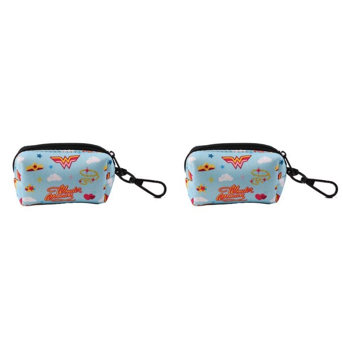 The Stubby Club Wonder Woman Themed Dog Poop Portable Bags 2 Pack