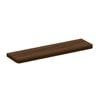 Flexi Storage Decorative Shelving 900 x 36 x 240mm Walnut Curved Floating Shelf