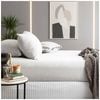 Renee Taylor Comfort T Organic Jersey Fitted & Pillowcase Grey Marle Single
