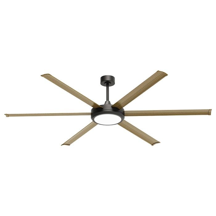 Fanforce Zeus 72" Ceiling Fan - Energy Efficient Led, Remote Operation