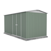 Absco Sheds 4.48 x 2.26 x 2.3m Pale Eucalypt Highlander Double Door Garden Shed