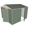Build-a-Shed 3.0 x 3.0 x 2.3m Gable Single Hinged Side Door Shed - Green
