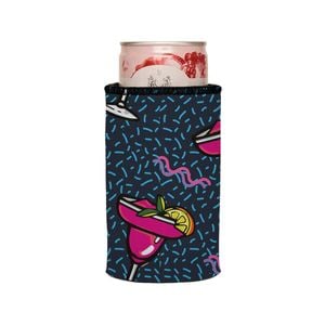 Stubbyz Pink Margaritas Stubby Cooler Slim