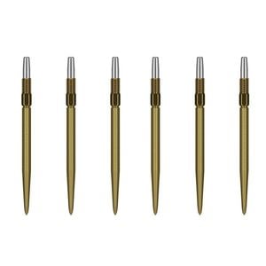2x 3pc Target Swiss Nano Dart Point Replacement Spare Accessory Tip 35mm Gold