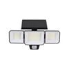 Luxzone 1200 Lumens 3 Head Adjustable Solar Motion Sensor LED Security Light